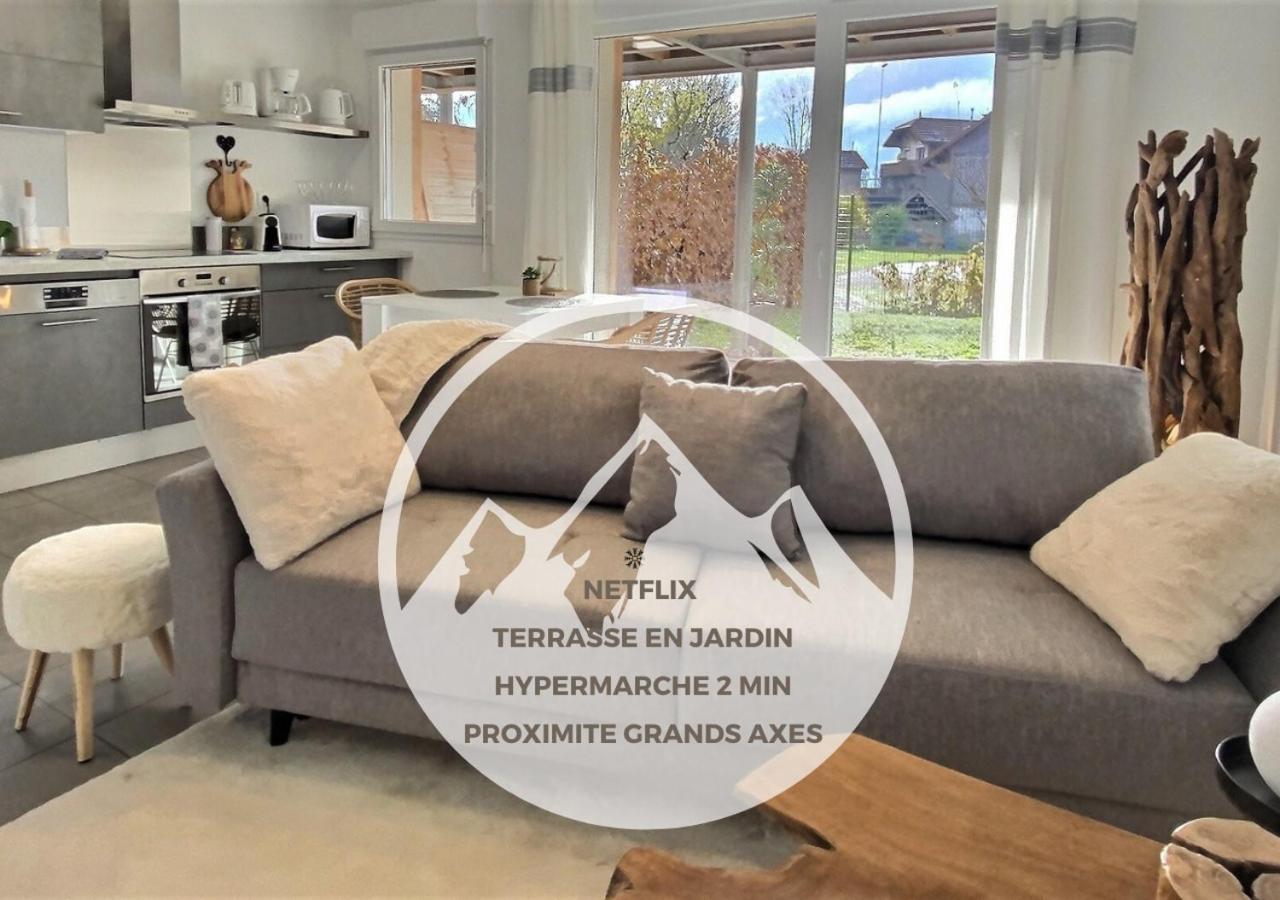 Snow Home By So'Serenityhome-Jardin-Parking-Calme Marignier Exteriör bild